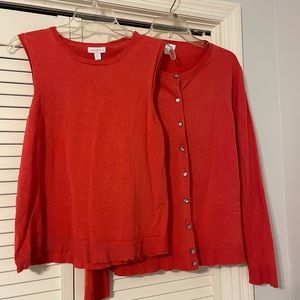 Woman’s charter club tank in coral XL